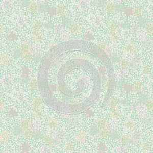 Dandelion meadow texture seamless vector pattern