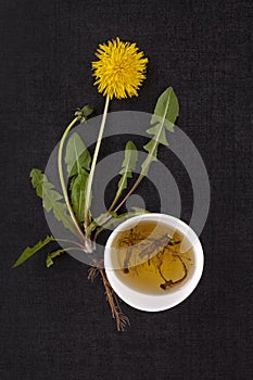 Dandelion root tea.