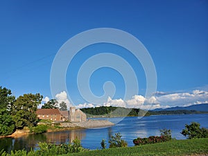 Dandridge lake... blue skies