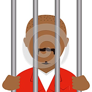 Danger bandit in jail avatar character