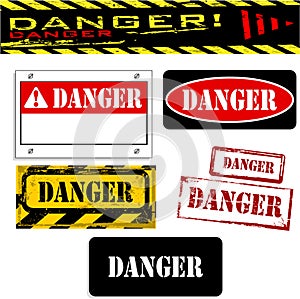 Danger banners