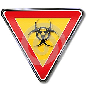 Danger biological hazard