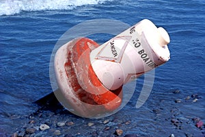 Danger Buoy Toppled