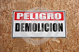 Danger Demolition