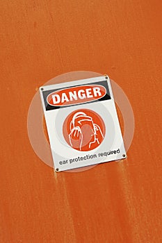 Danger - Ear Protection Required