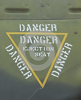 Danger Ejection Seat photo