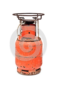 Danger gas bottle