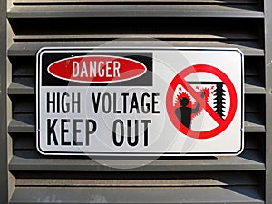 Danger High Voltage