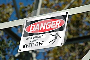 Danger - High Voltage