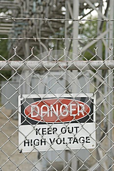 Danger High Voltage