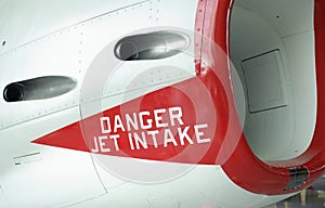 Danger Jet Intake.