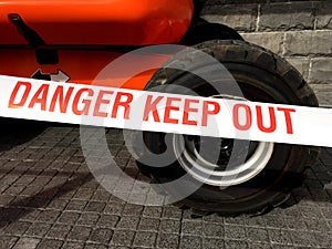 Danger Keep Out sign