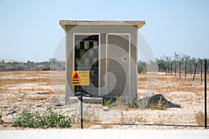 Danger Mines sign