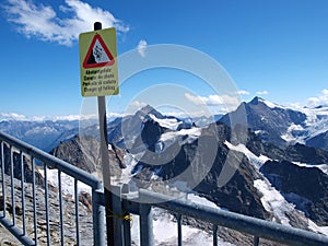 Danger in mountains