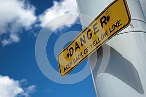 Danger sign