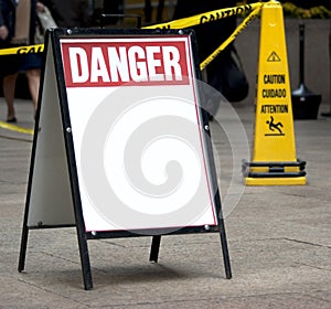 Danger sign