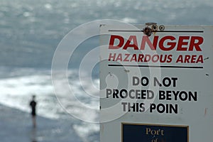 Danger sign