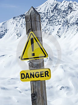 Danger sign