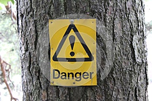 Danger sign