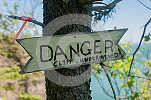 Danger sign