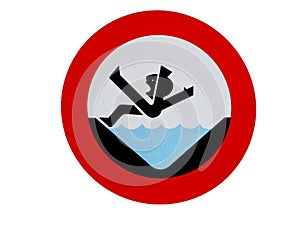 Danger Sign drowning