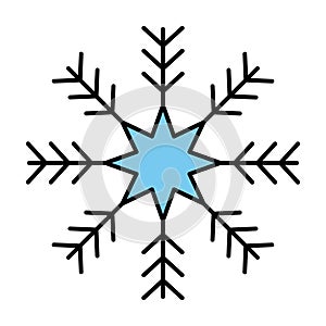 Danger sign fill inside vector icon which can easily modify or edit