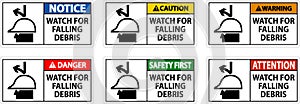 Danger Sign, Watch For Falling Debris