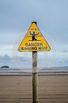 Danger Sinking Mud