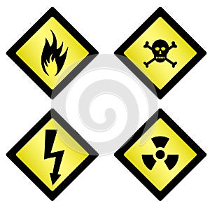 danger symbols