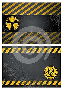 danger warning background