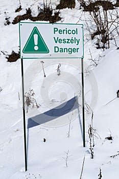Dangerous area photo