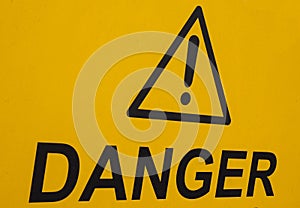 danger warning sign