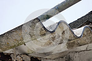 Dangerous asbestos roof - Medical studies have shown that the as