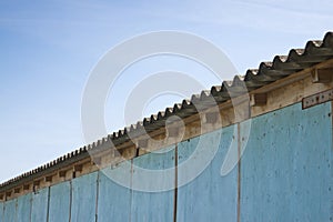 Dangerous asbestos roof - Medical studies have shown that the as