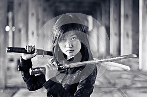 Dangerous asian girl