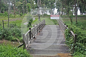 Dangerous bridge