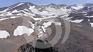 Dangerous Canyon near the Mutnovsky volcano in Kamchatka.