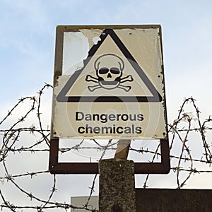 Dangerous chemicals