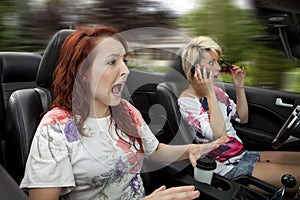 Dangerous driving photo