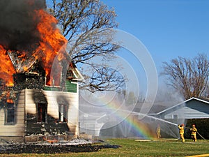 Dangerous Fire Under Control