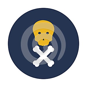 Dangerous  Isolated Vector icon that can be easily modified or edited