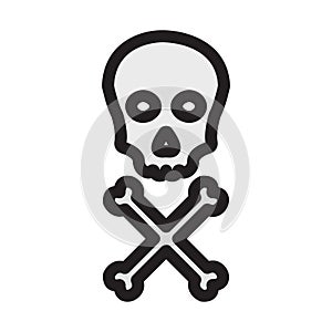 Dangerous  Isolated Vector icon that can be easily modified or edited