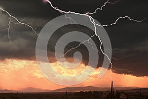 Dangerous Lightning Storm