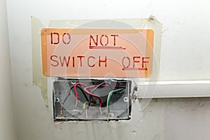 Dangerous and Poor Quality Electrical Work