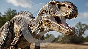 dangerous predator dinosaur, ai-generatet