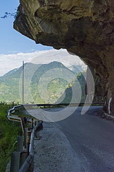 Dangerous Roads of Kinnaur in Himachal Pradesh,India