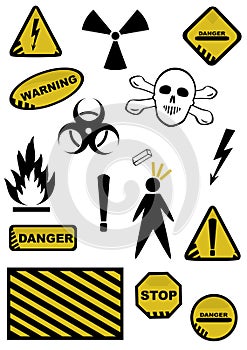 Dangers signs