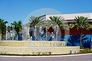 Dania Pointe Florida USA photo of the entrance fountain