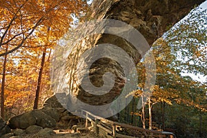 Daniel Boone National Forest, Kenucky, USA at the Natural Arch