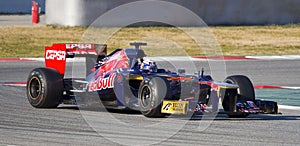 Daniel Ricciardo of Toro Rosso